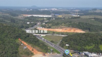 Área Empresarial em Araquari - Trevo BR 101 e BR 280